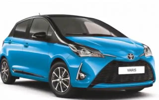 Cyan la nouvelle série limitée Toyota Yaris